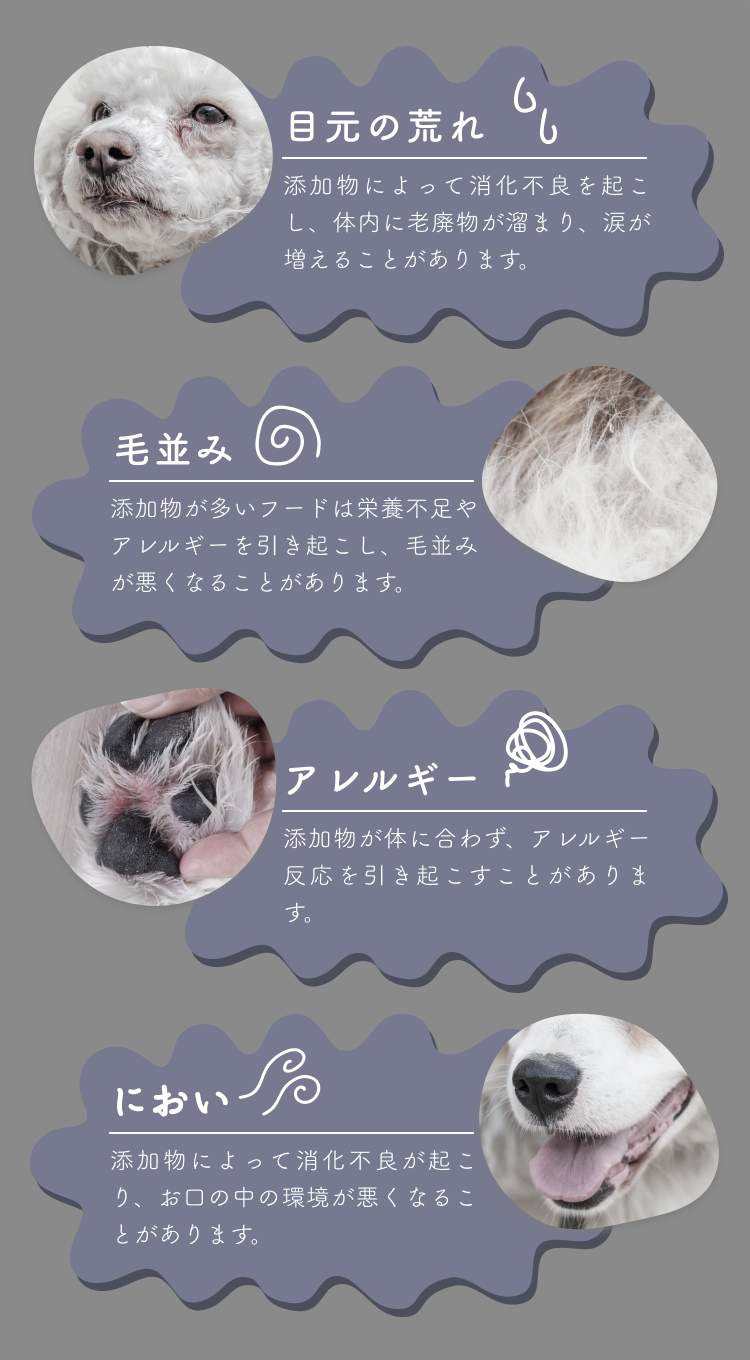 4つの悪影響